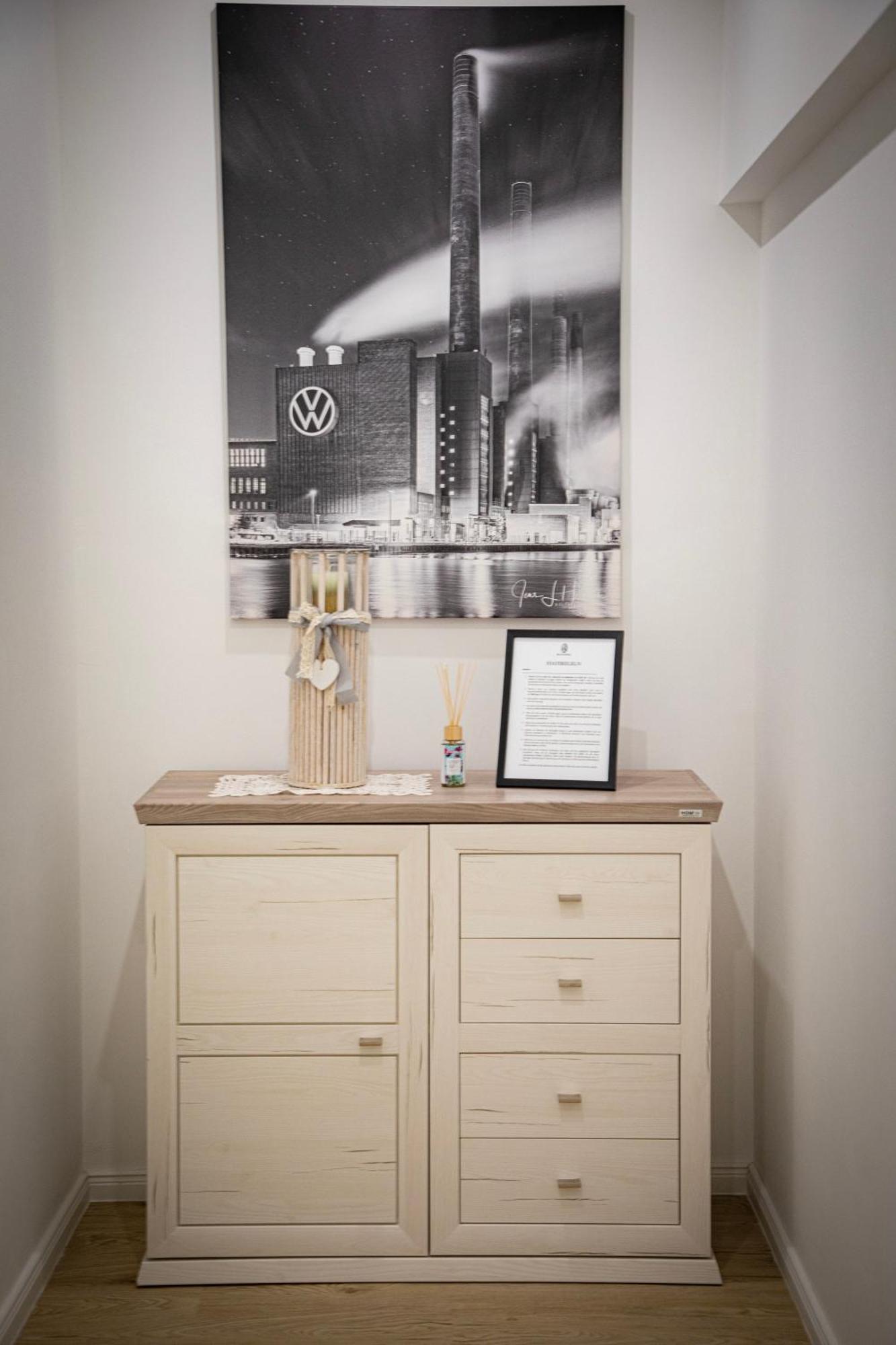 וולפסבורג Hannibal - Design Apartment Orchidee 5, Vw Naehe, Parkplatz, Kueche, Highspeed-Wlan, Fitness, Solarium מראה חיצוני תמונה